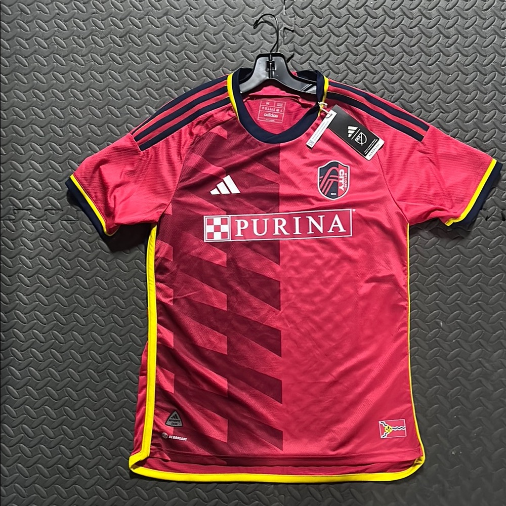 Adidas Red Soccer Jersey